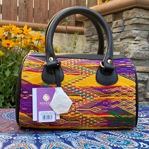 Maria's Guatemala Mayan Huipil Bag Satchel Purse